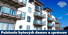 Poistenie bytového domu a správcu spravcapoistenia.sk